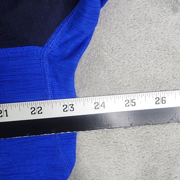 Men's Blue Gray Colorblock Old Navy Active Athletic Shirt Breathe On Size XL - Picture 7 of 9